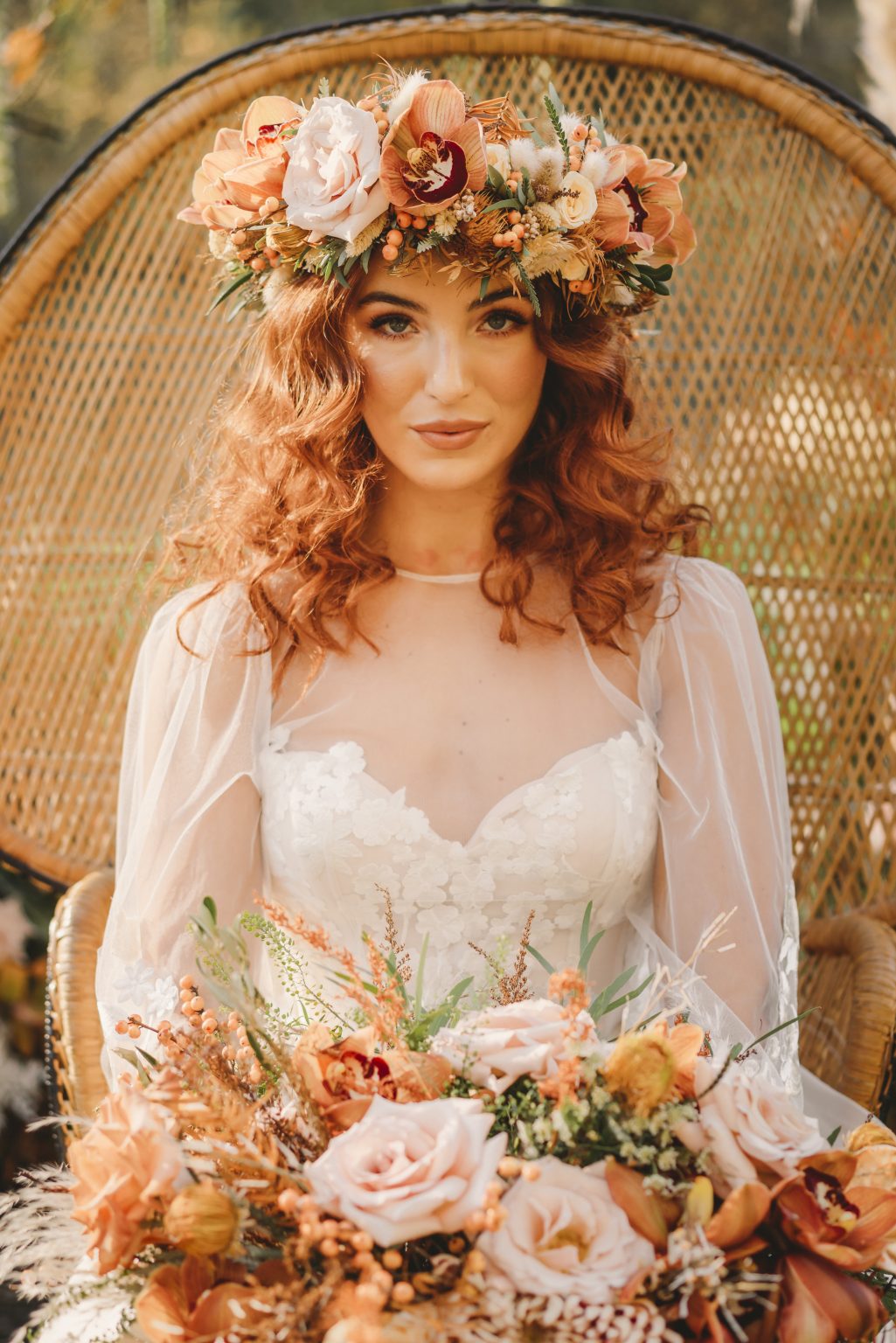 Magical Outdoor Autumn Wedding Inspiration With British Made Wedding